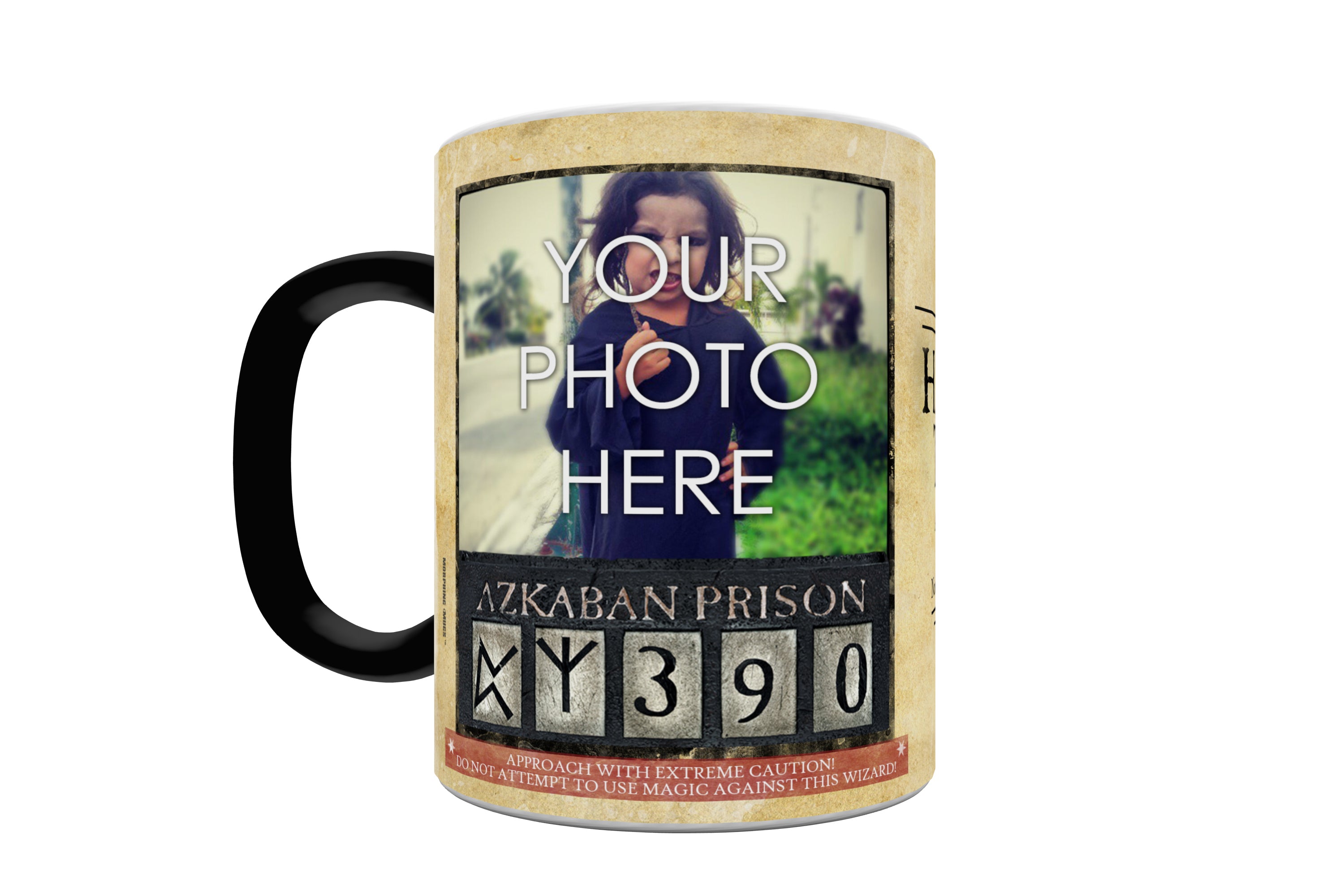 Harry Potter (Wanted Wizard - Add Your Image!) Morphing Mugs® Heat-Sensitive Mug