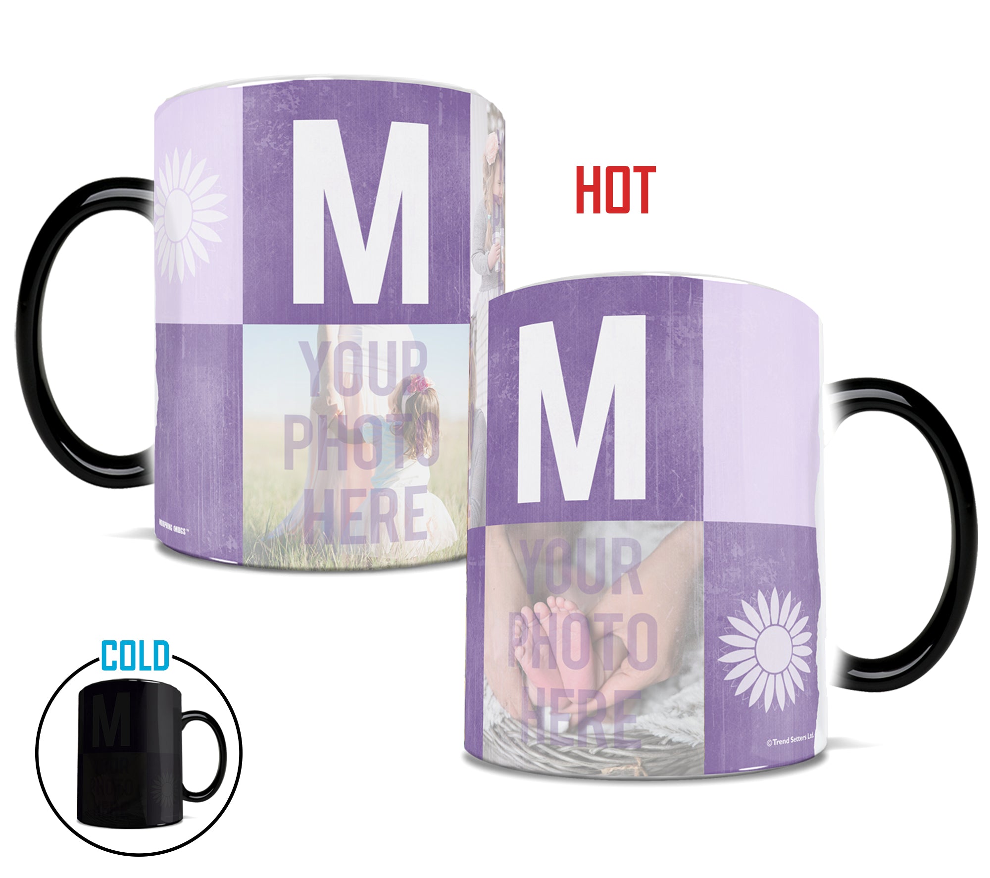 Mother's Day Collection (Mom Blocks - Add Your Image!) Morphing Mugs® Heat-Sensitive Mug