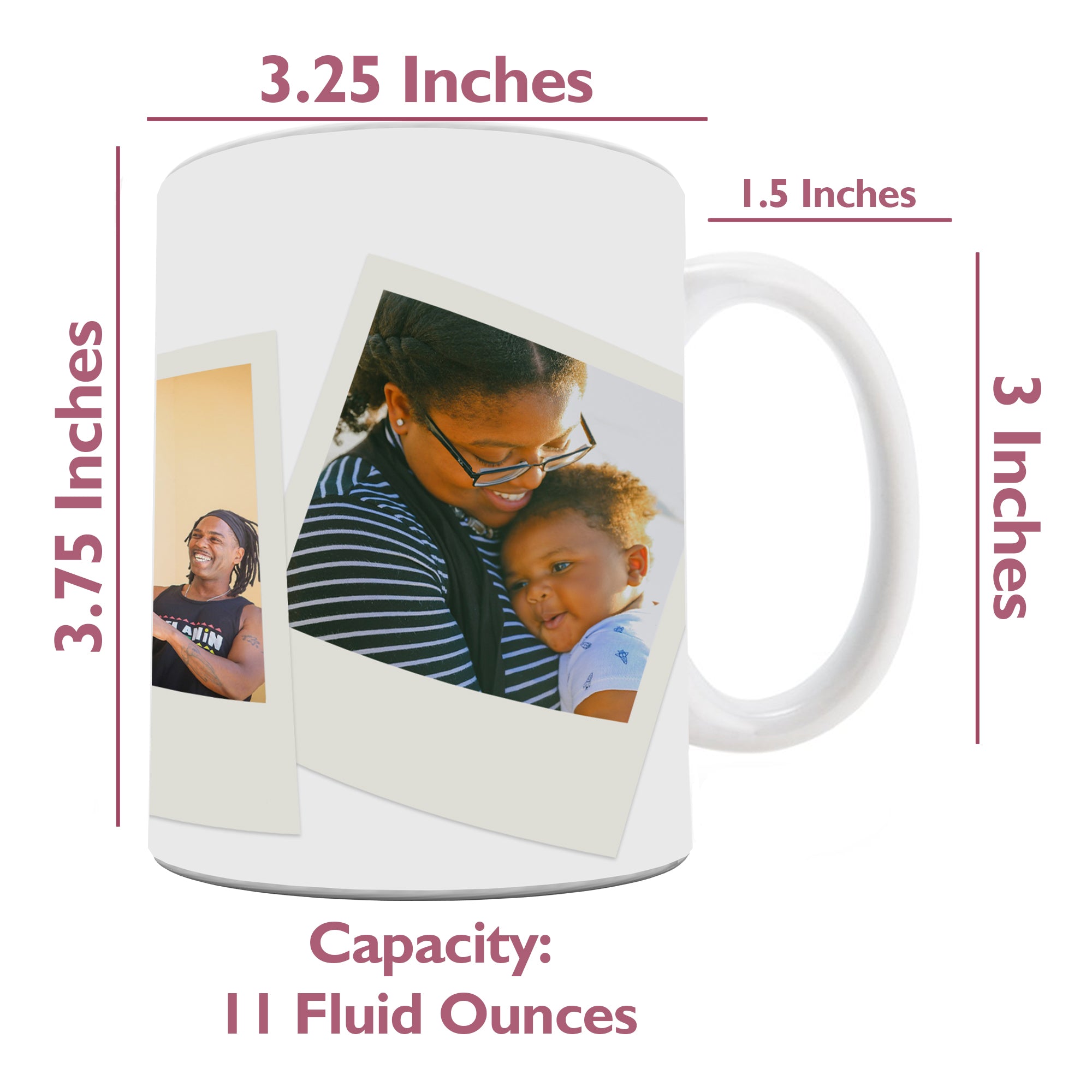 Parent Collection (Best Mom Ever - Personalized) White Ceramic Mug