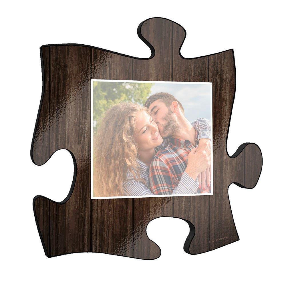 Family Collection (Family is Everything - Upload) Puzzle Piece KNEXAGON™ Wood Print