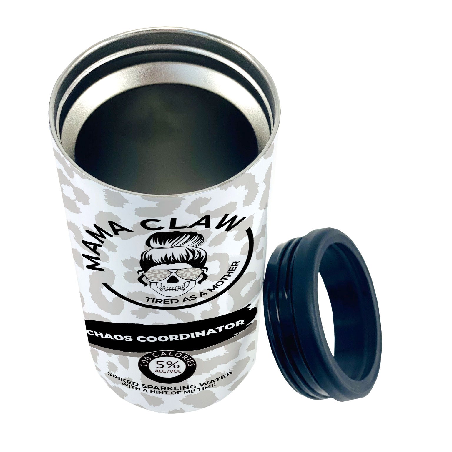 Parent Collection (Mama Claw) 12 Oz Stainless Steel Slim Can Cooler
