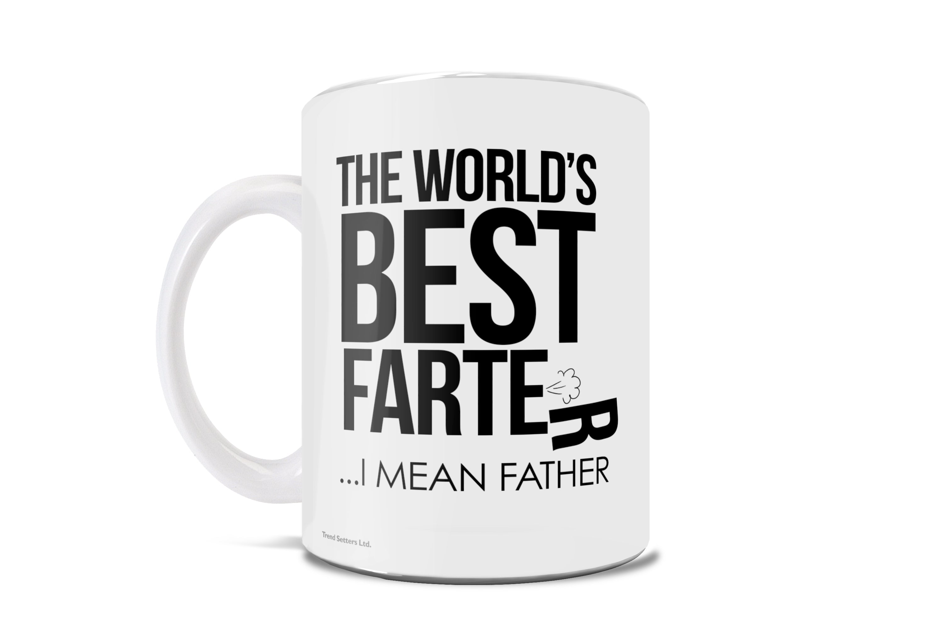 Parents Collection (The World's Best Farter) 11 oz White Ceramic Mug