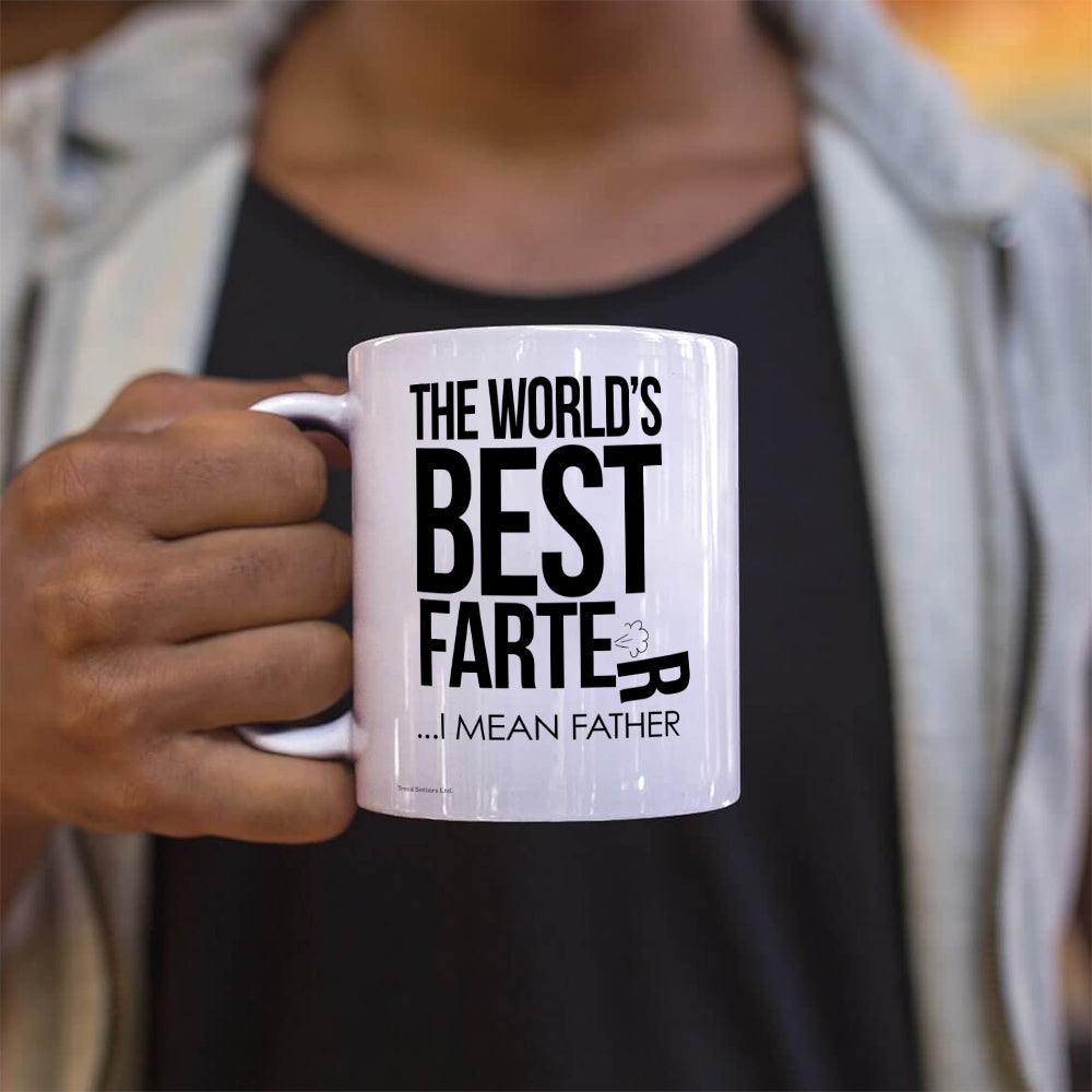 Parents Collection (The World's Best Farter) 11 oz White Ceramic Mug