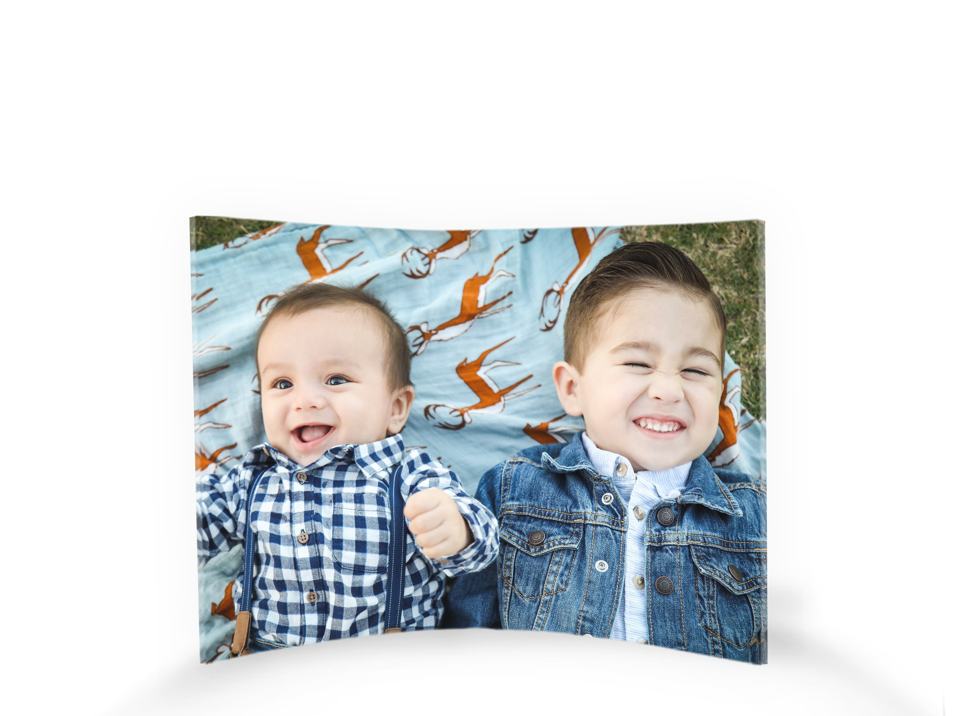 7" x 5" Curved Acrylic Print - Upload your photo!