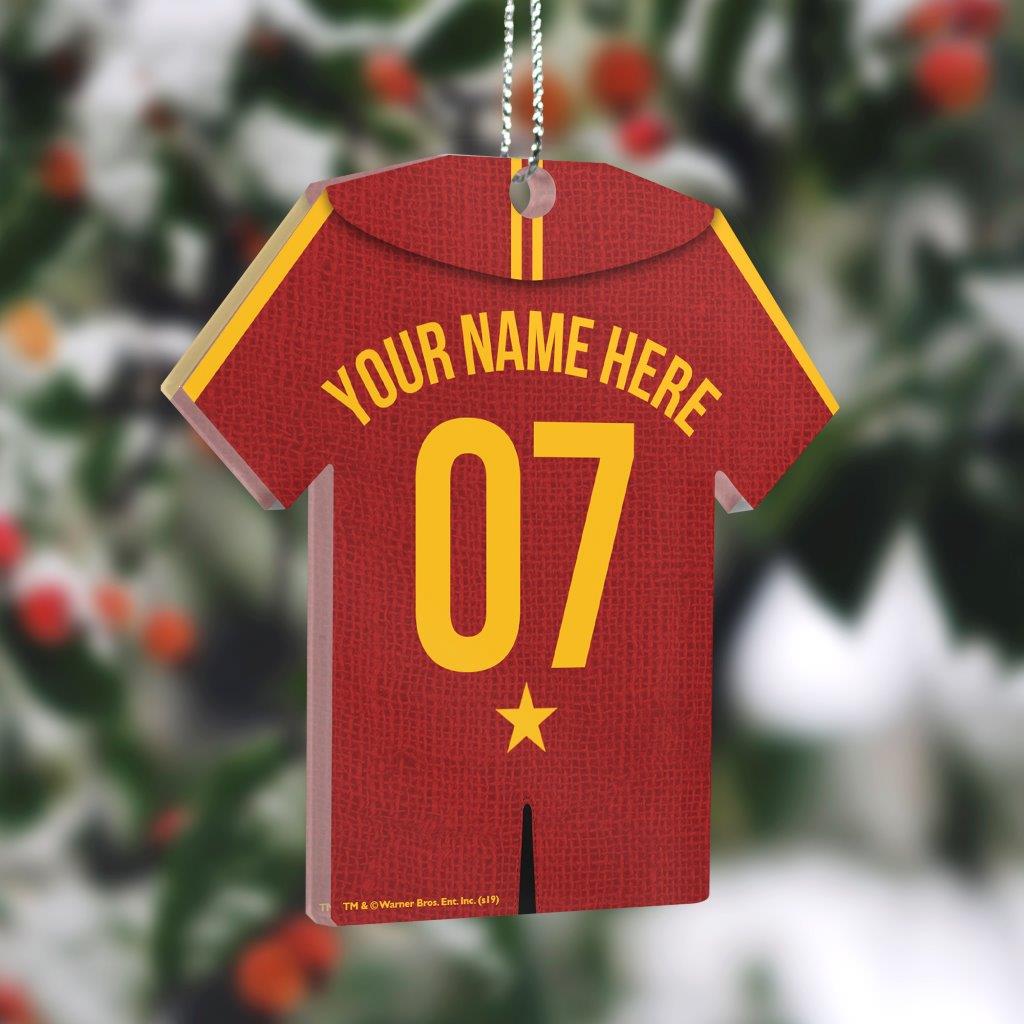 Harry Potter (Gryffindor Jersey - Personalized) Shaped Hanging Acrylic Print ACPJERSEY505