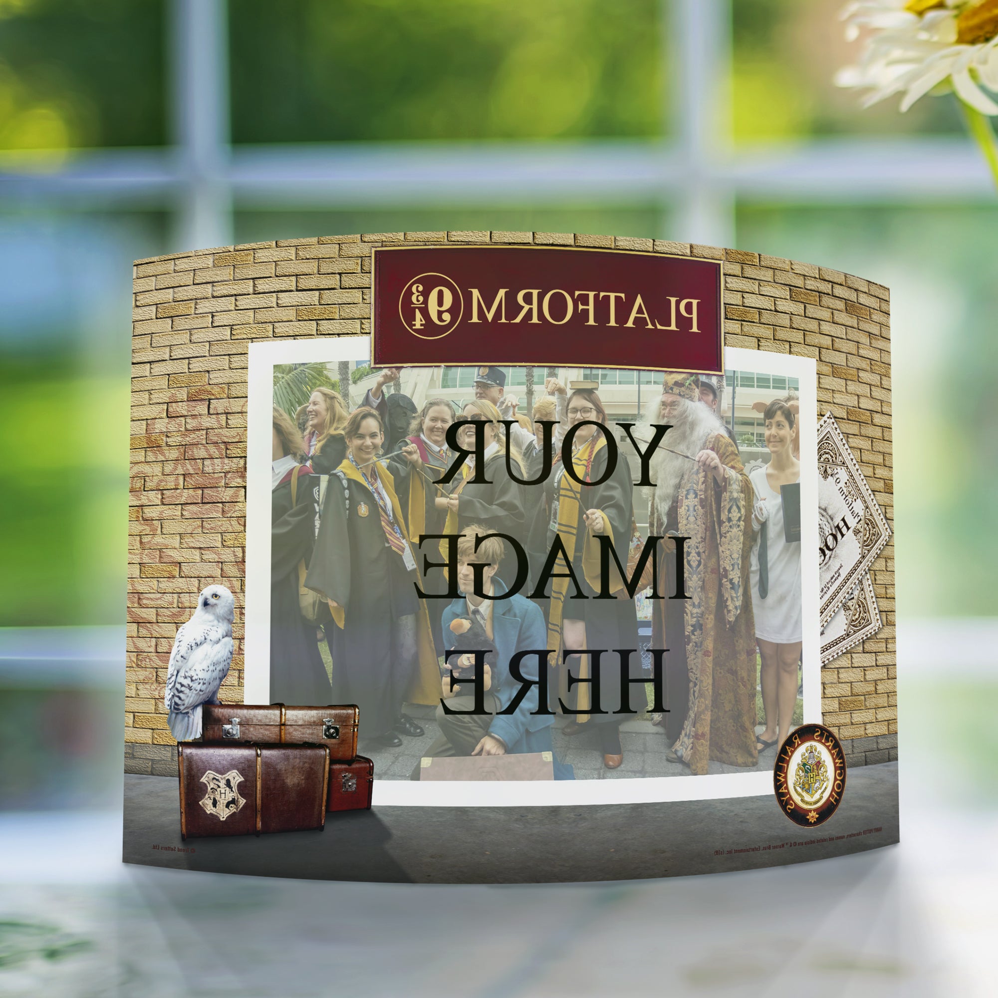 Harry Potter (Platform 9 ¾ - Personalized)  10" x 7" Curved Acrylic Print