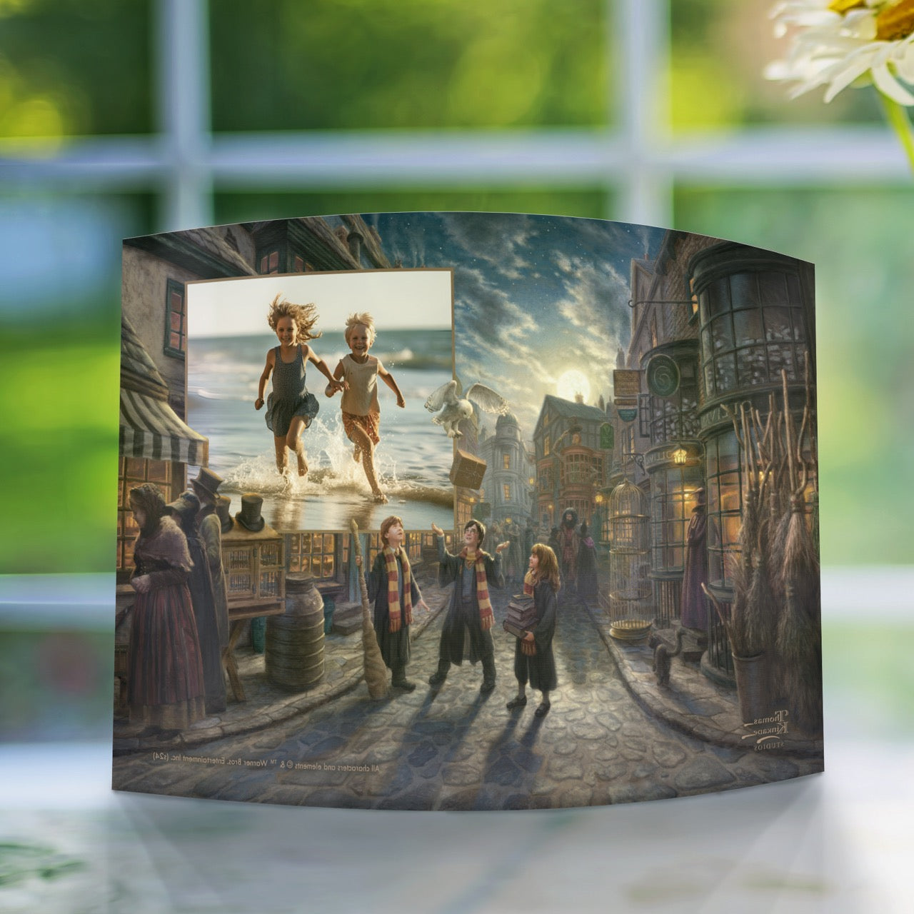 Harry Potter™ TKS (Diagon Alley™ - Personalized) Curved Acrylic Print ACPU1007CUR825