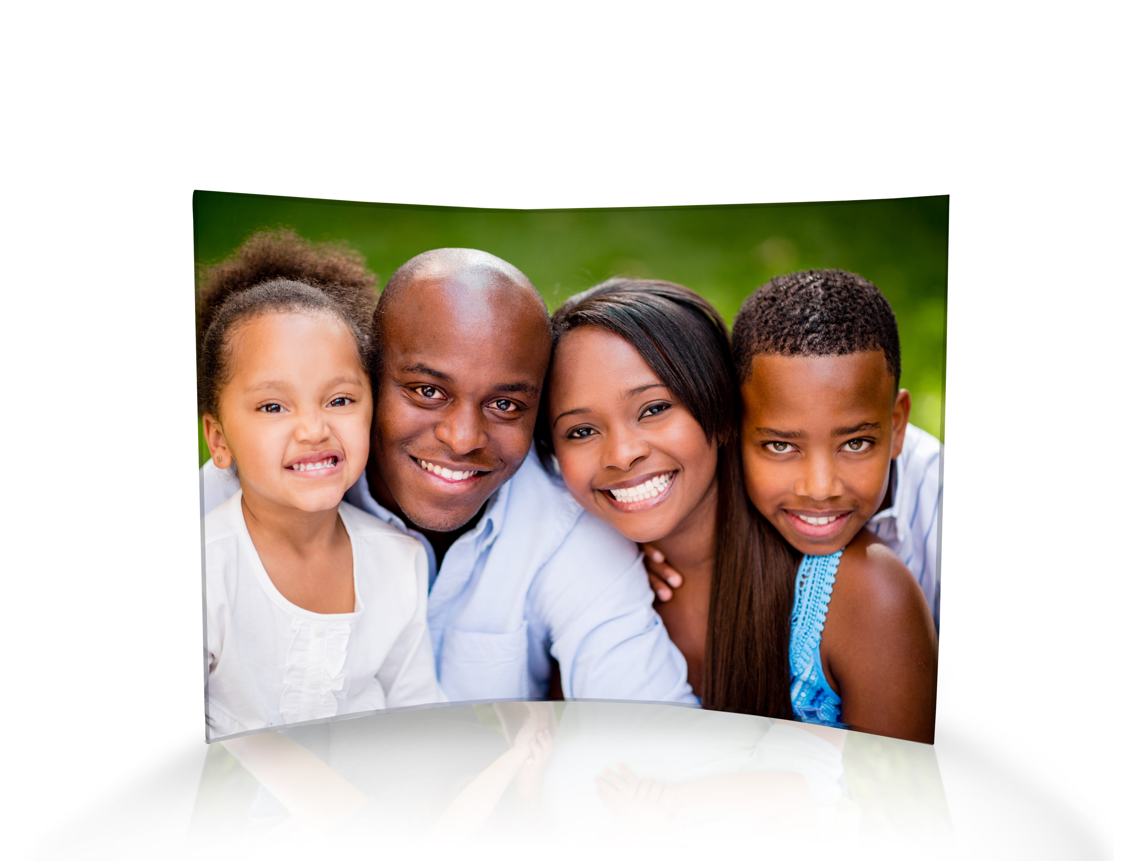 10" x 7" Curved Acrylic Print - Upload your photo!