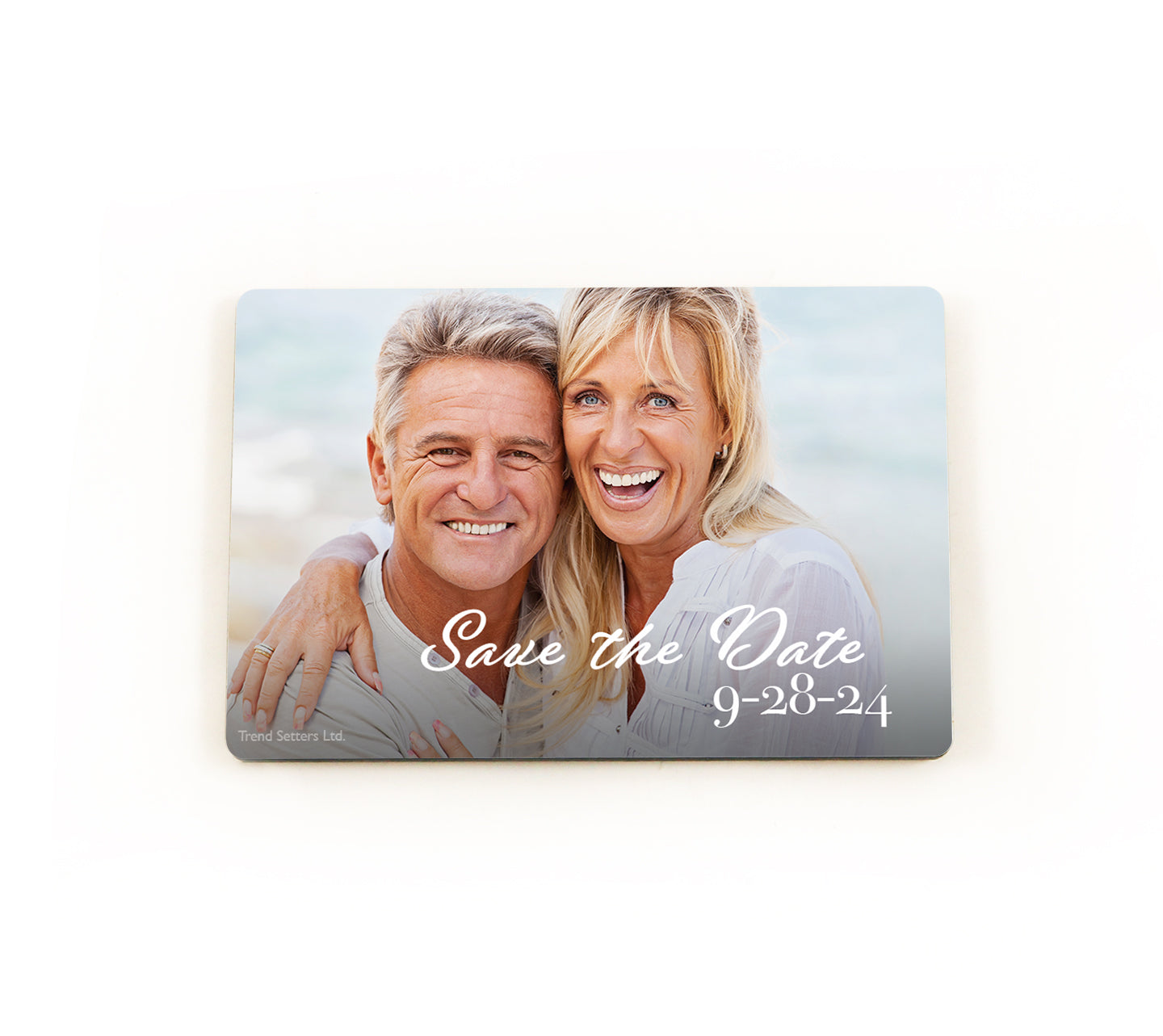 Wedding Collection  (Save the Date - Personalized) Hardboard Magnet