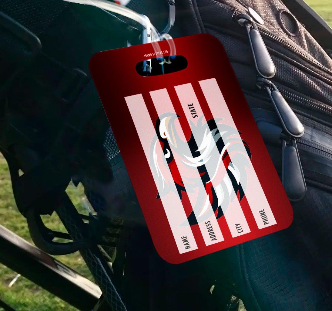 Trend Setters Original (Sports Bag Tag - Personalized) Luggage Tag LTRECU094