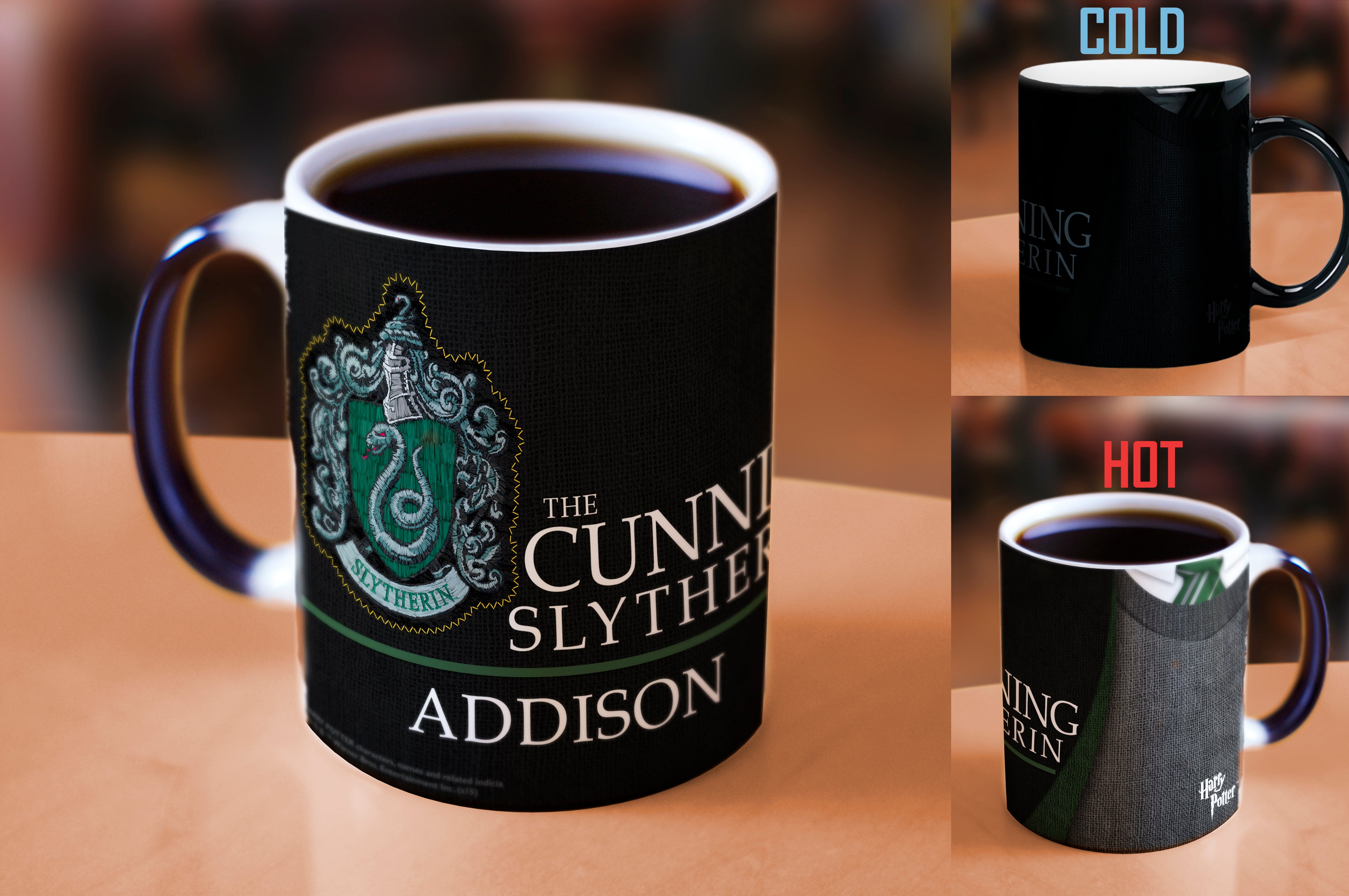 Harry Potter (Slytherin Robe Personalized) Morphing Mugs® Heat-Sensitive Mug MMUG212