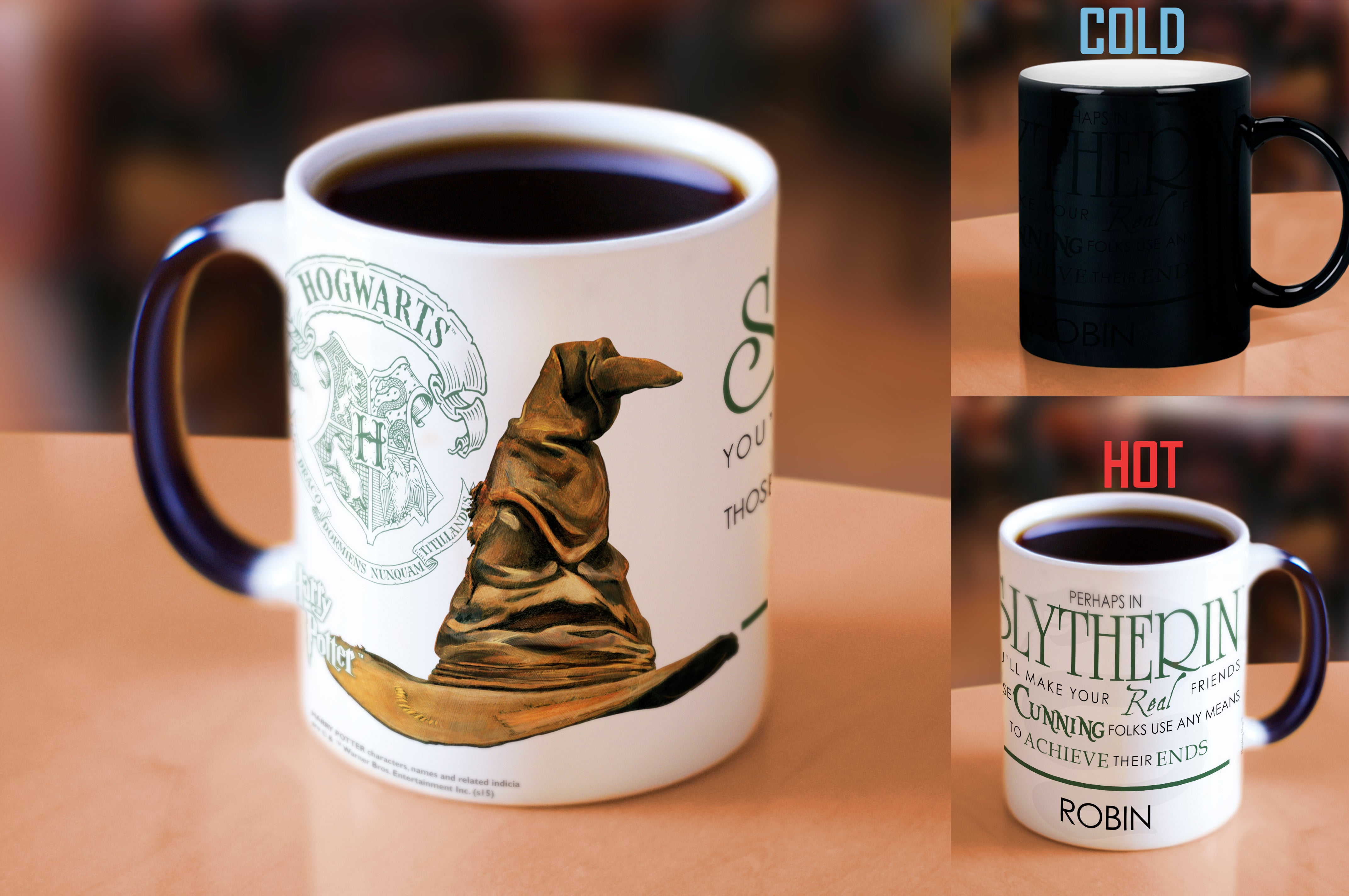 Harry Potter (Sorting Hat Slytherin Personalized) Morphing Mugs® Heat-Sensitive Mug MMUG216