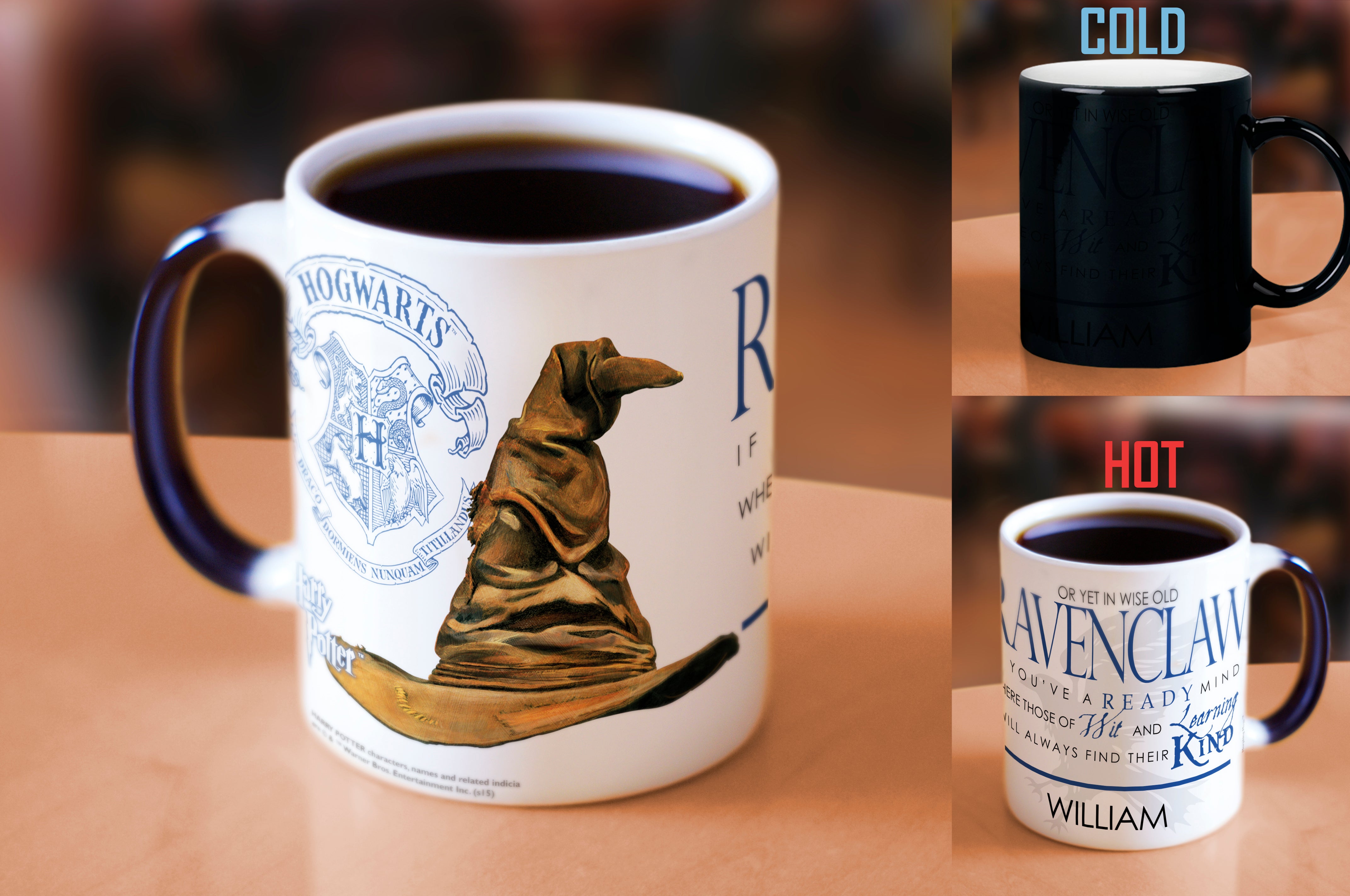 Harry Potter (Sorting Hat Ravenclaw Personalized) Morphing Mugs® Heat-Sensitive Mug MMUG218