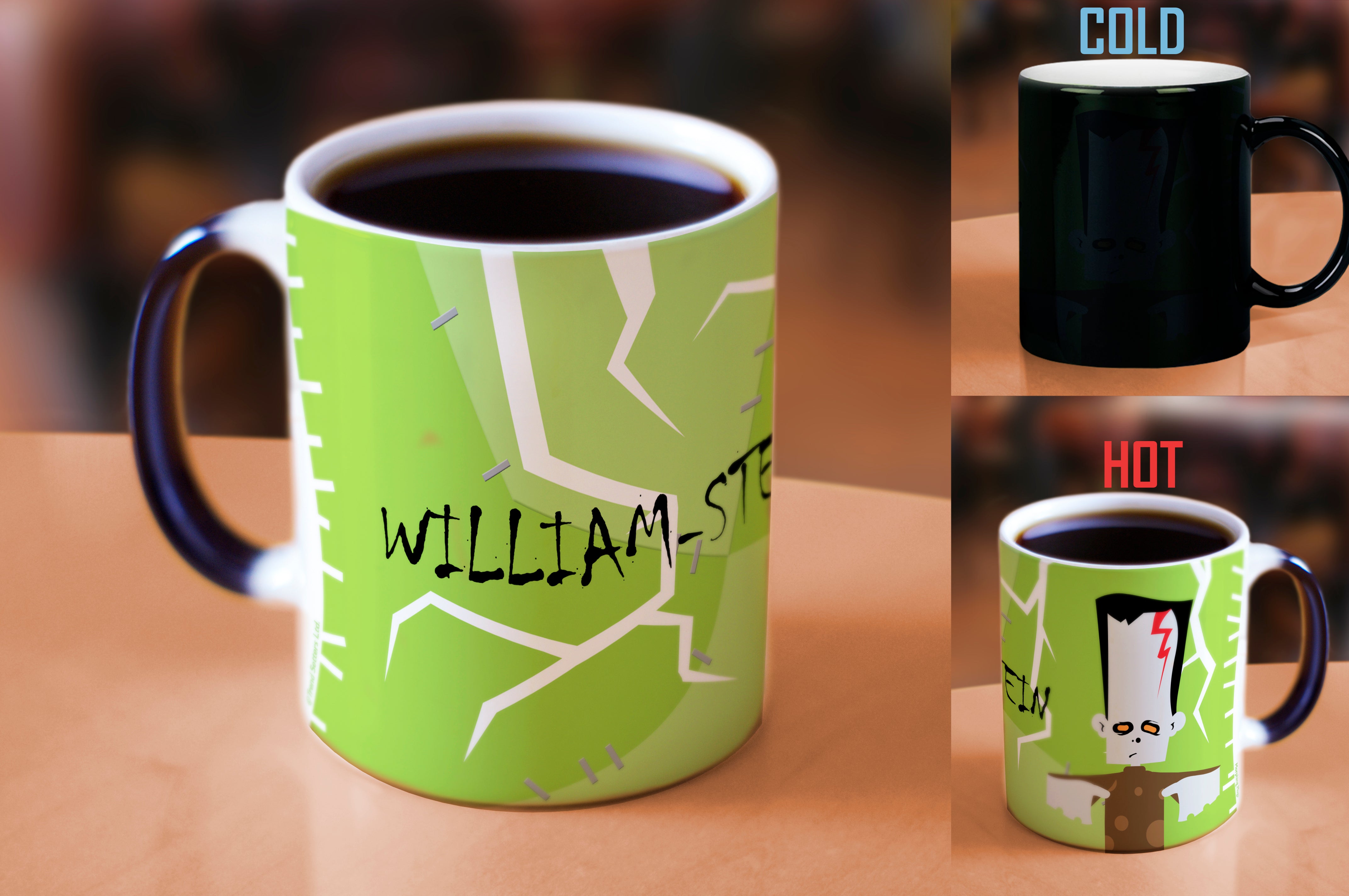 Halloween Collection (Frankenstein - Personalized) Morphing Mugs® Heat-Sensitive Mug MMUG250