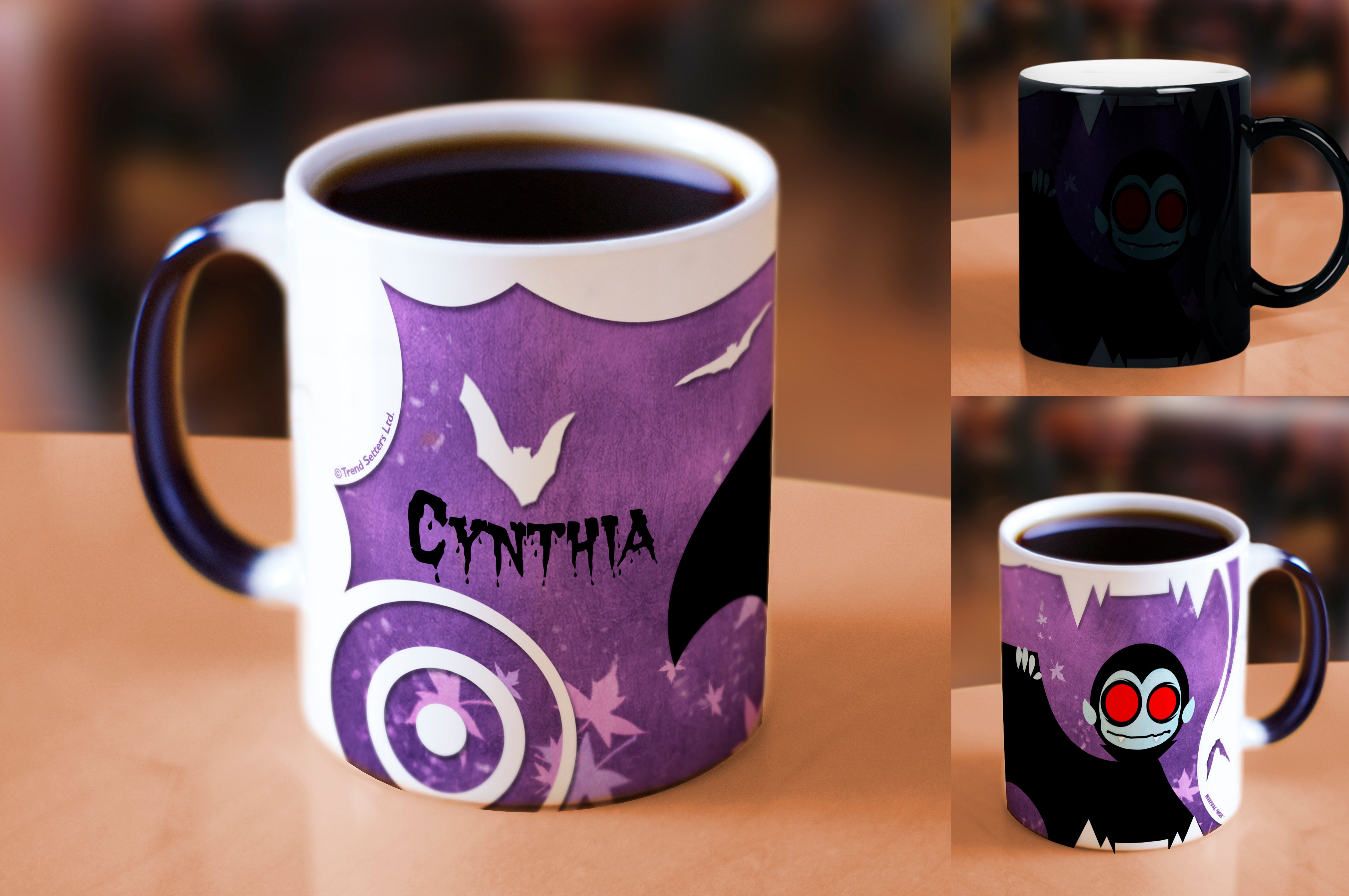 Halloween Collection (Vampire - Personalized) Morphing Mugs® Heat-Sensitive Mug MMUG251