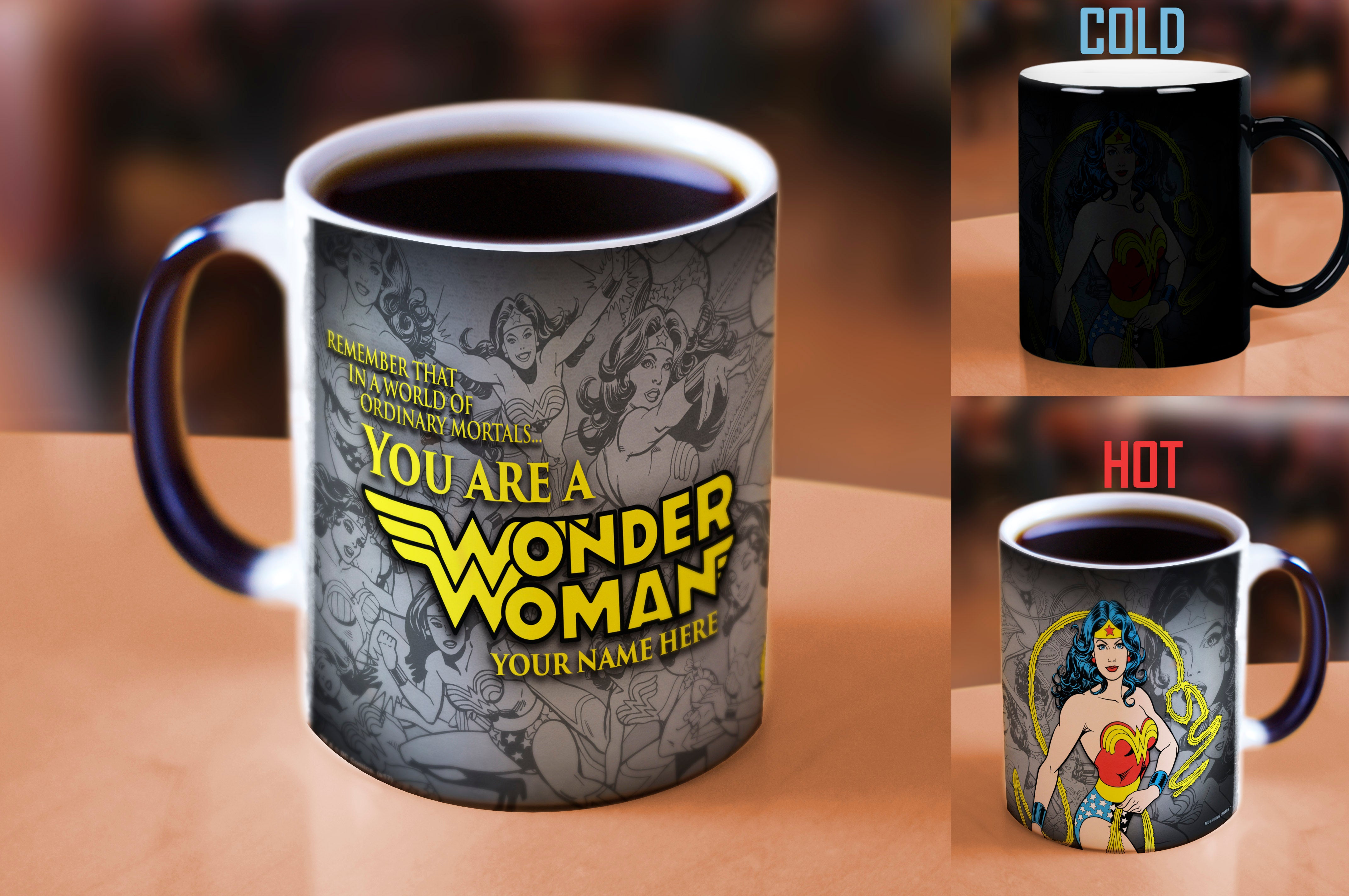 DC Comics Originals (You Are A Wonder Woman - Personalized) Morphing Mugs® Heat-Sensitive Mug MMUG719