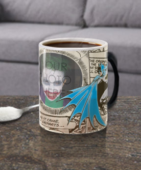 DC Comics (Batman Comics - Add Your Image!) Morphing Mugs® Heat-Sensitive Mug