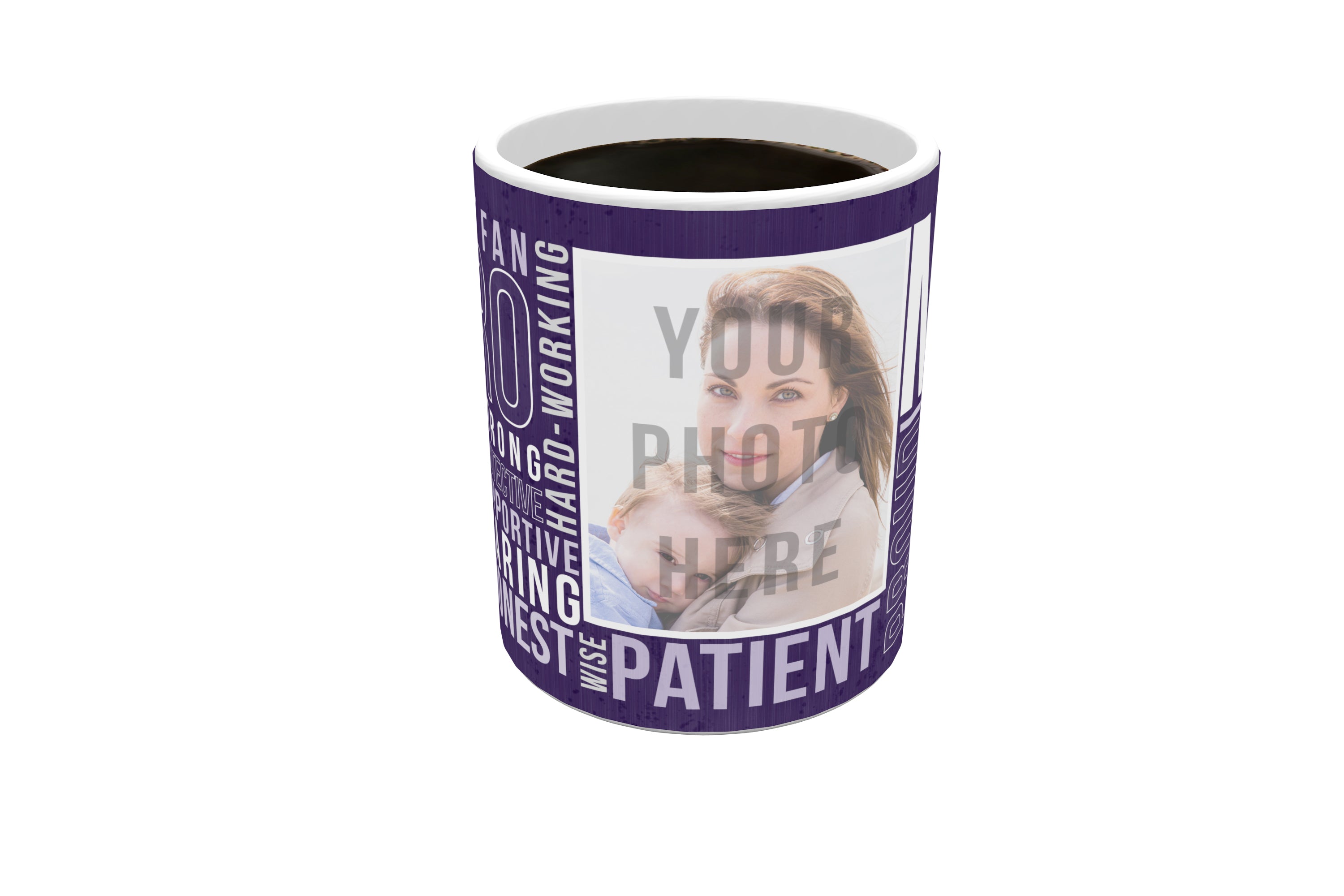 Mother's Day Collection (Mom Words - Personalized) Morphing Mugs® Heat-Sensitive Mug MMUGU440