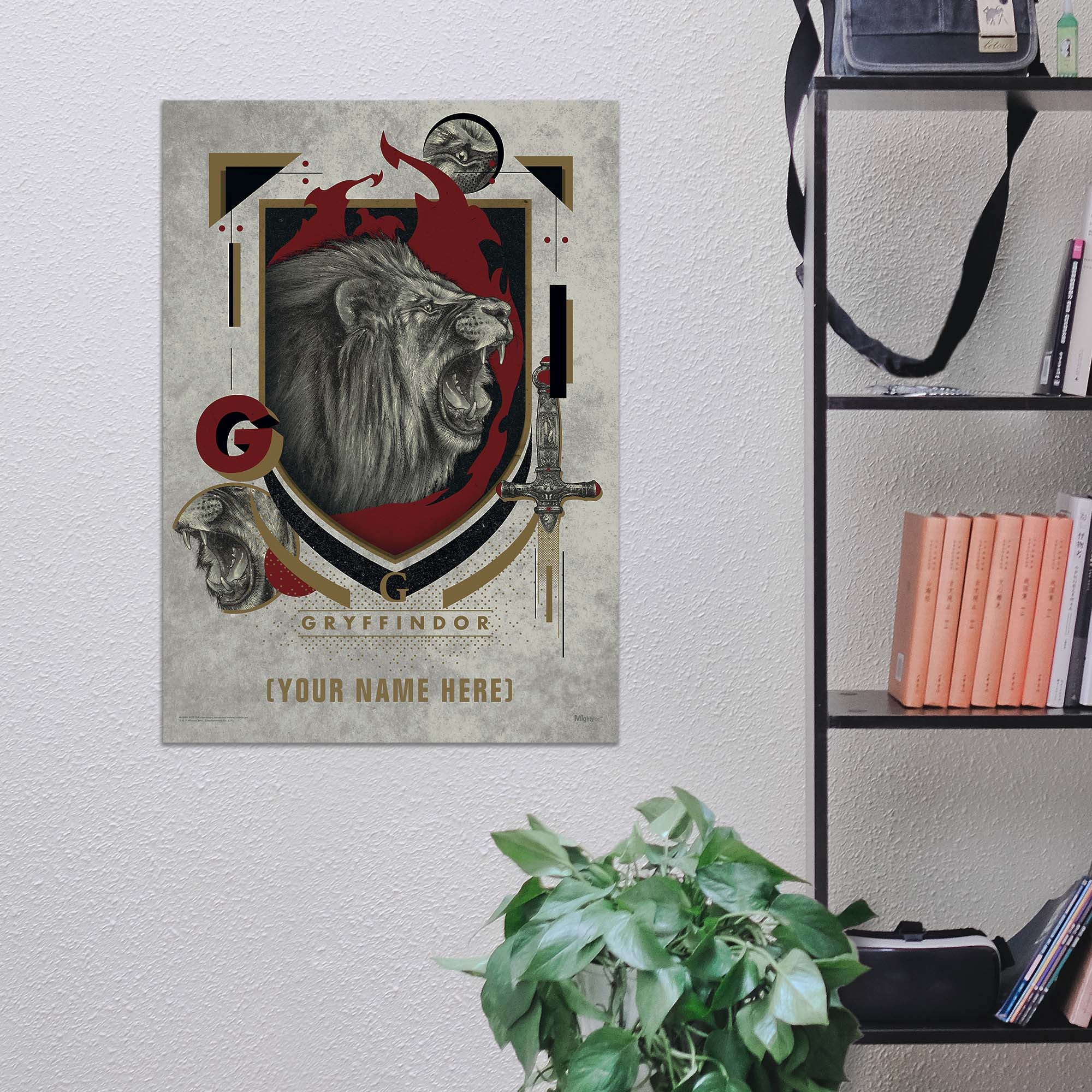 Harry Potter (Gryffindor Magical Mischief – Personalized) MightyPrint™ Wall Art MP17240550