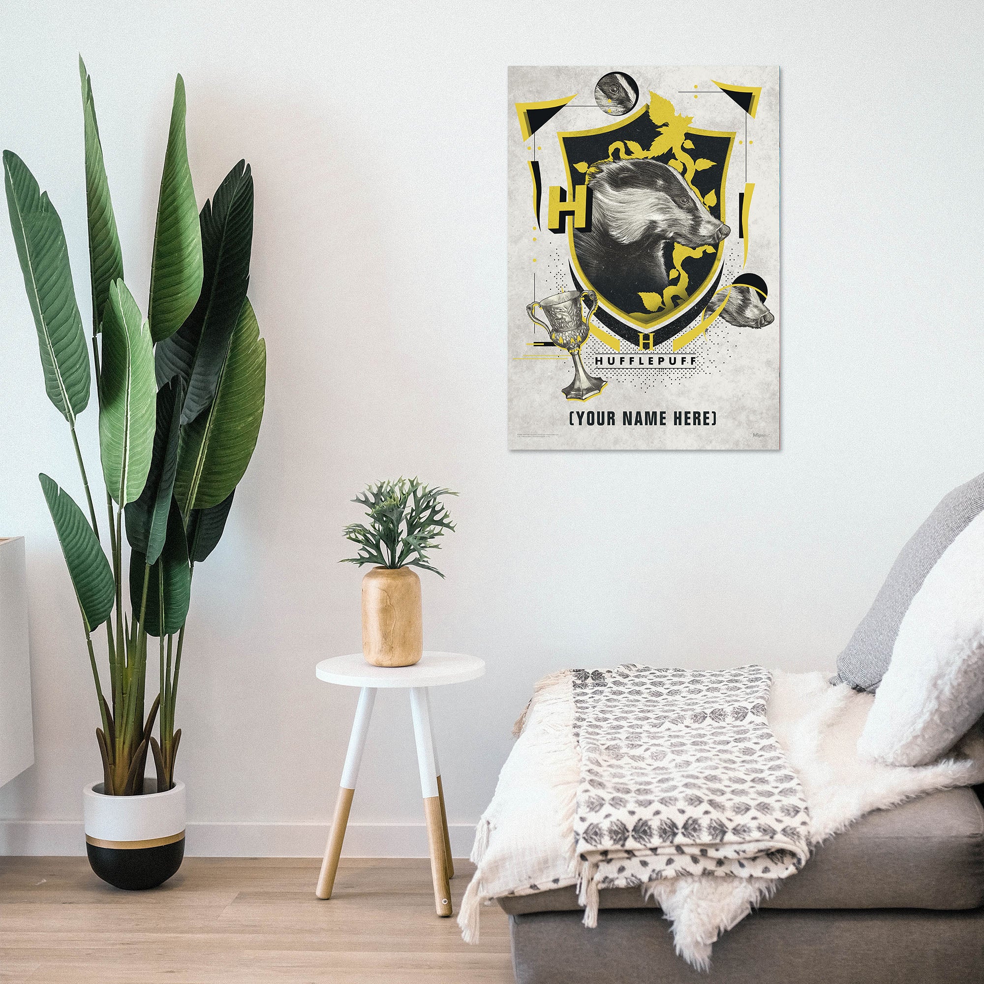 Harry Potter (Hufflepuff Magical Mischief - Personalized) MightyPrint™ Wall Art MP17240551