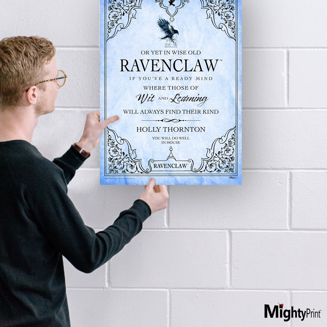 Harry Potter (Ravenclaw Assigned - Personalized) MightyPrint™ Wall Art MP17240976