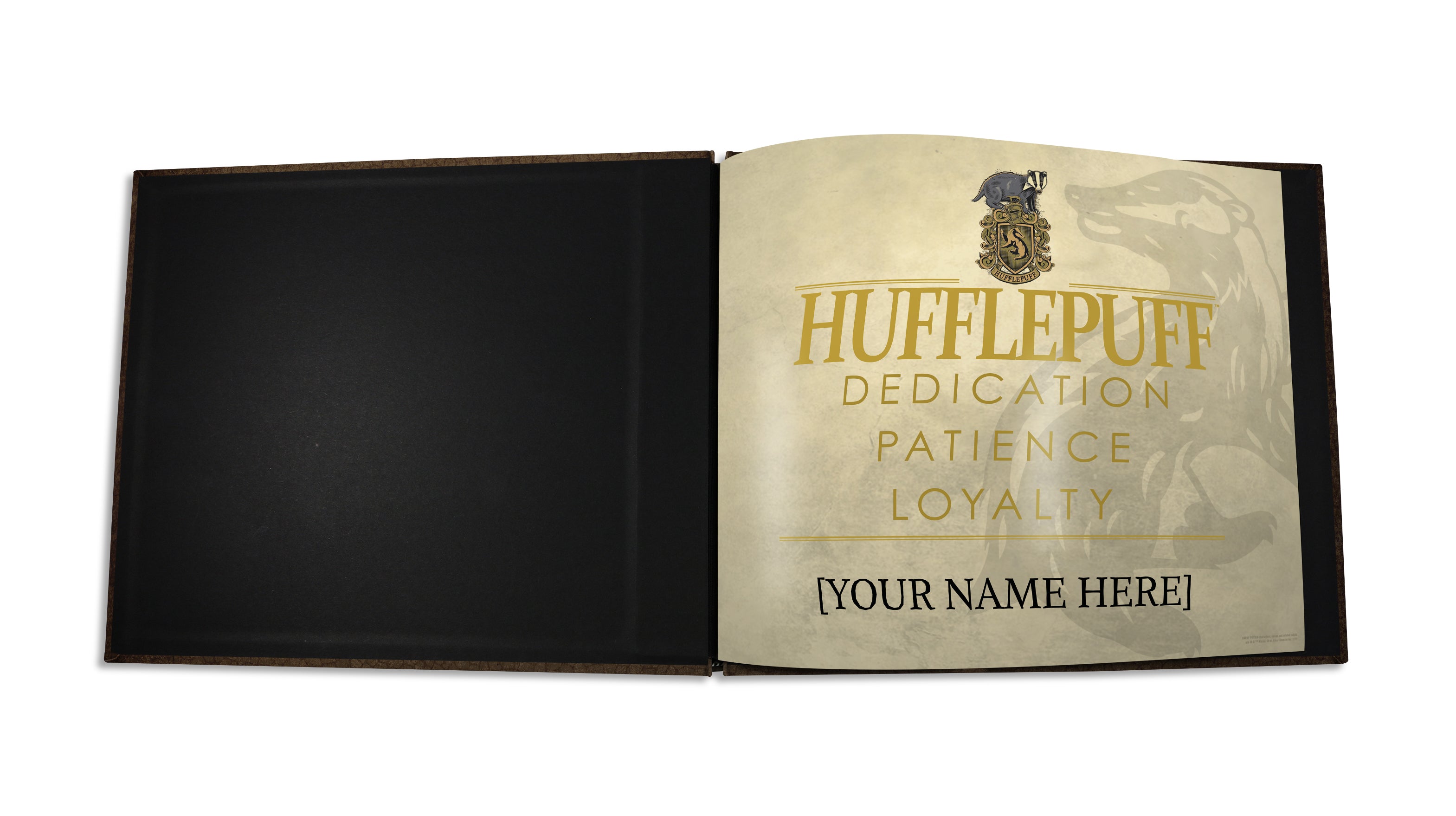 Harry Potter (Hogwarts House - Hufflepuff Personalized) Sketchbook SKETBOOK0132PRC