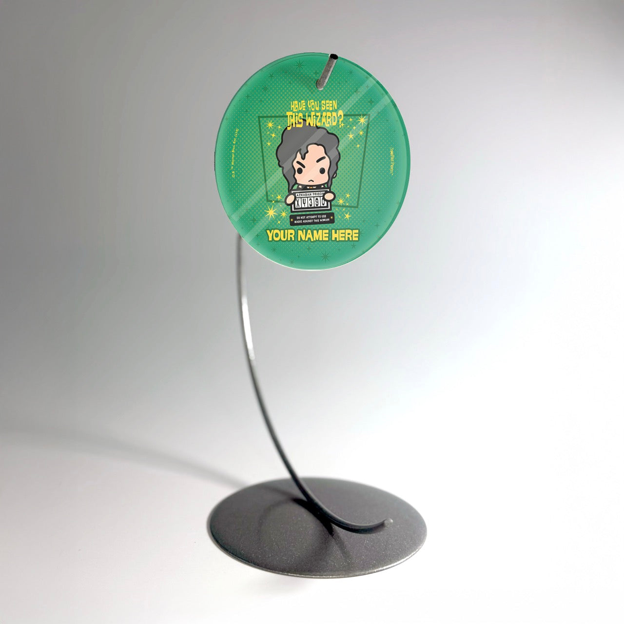 Harry Potter (Wanted Wizard Female - Personalized) StarFire Prints Glass Art