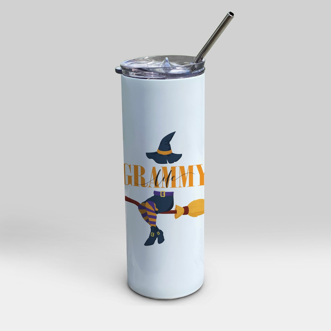 Trend Setters Originals (Halloween Life - Personalized) 20 oz Stainless Steel Travel Tumbler with Straw SSTUMW0161