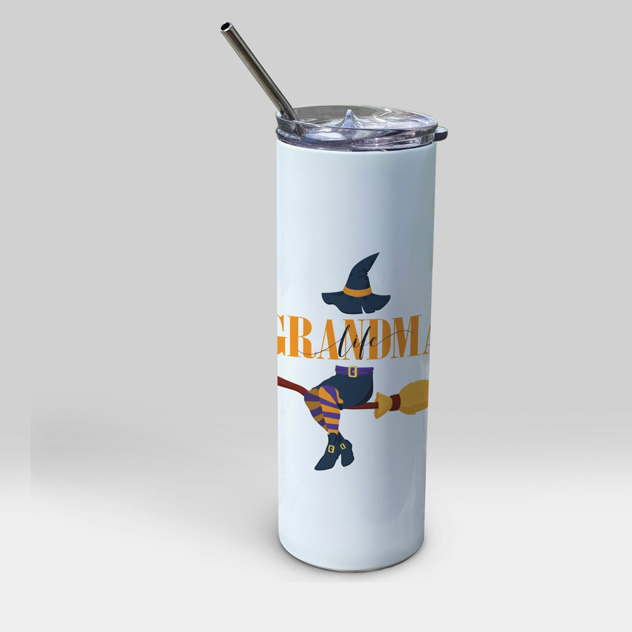 Trend Setters Originals (Halloween Life - Personalized) 20 oz Stainless Steel Travel Tumbler with Straw SSTUMW0161