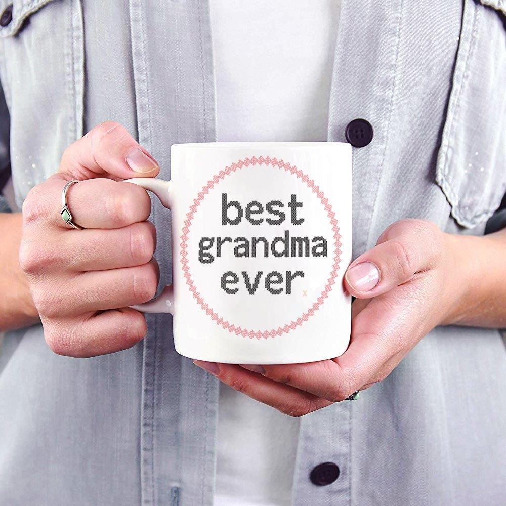 Trend Setters Original (Best Grandma Ever) White Ceramic Mug
