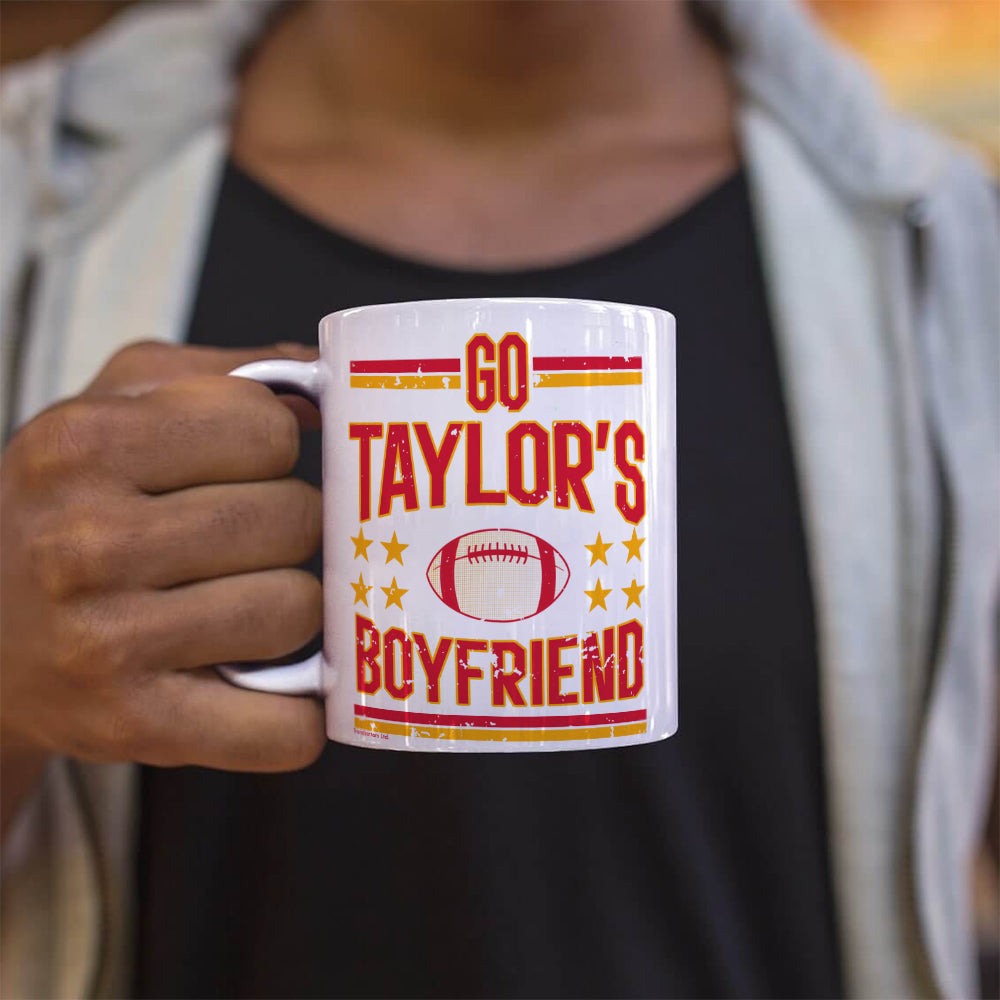 Sports Collection (Go Taylor’s Boyfriend) White Ceramic Mug