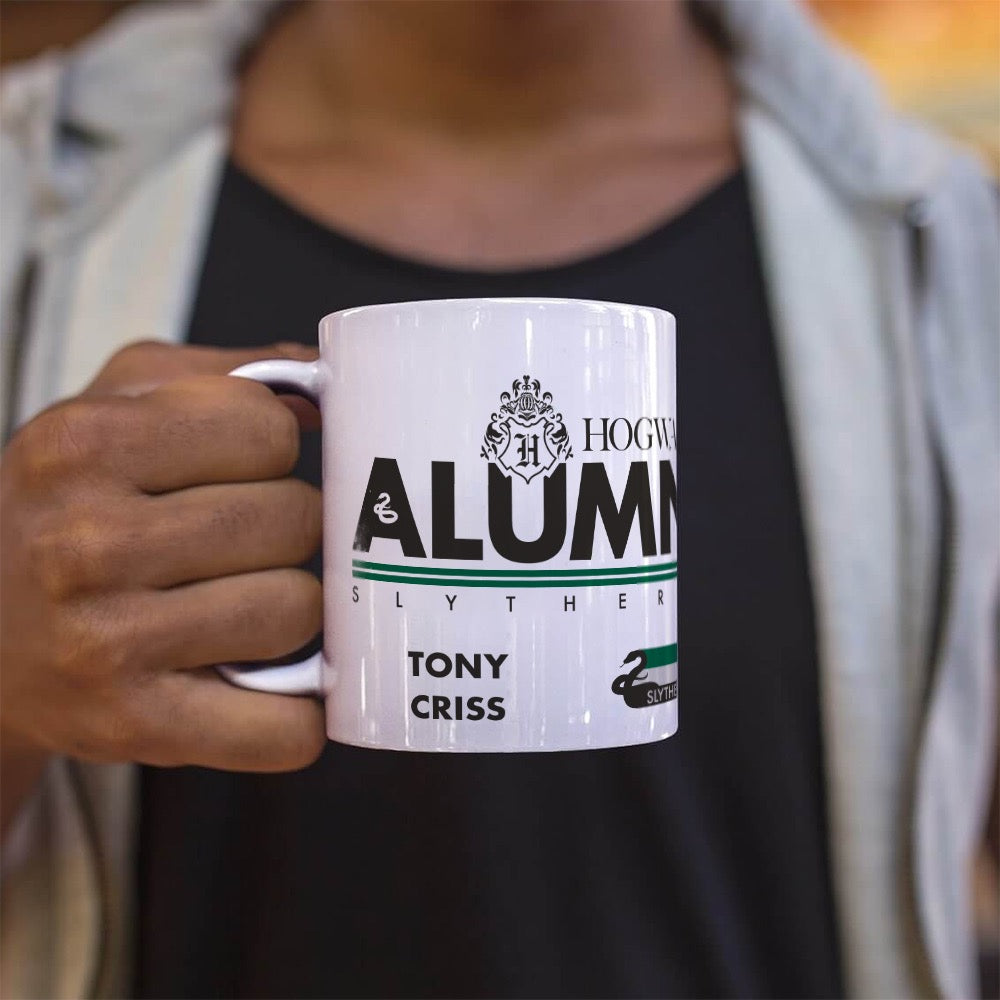 Harry Potter (Slytherin Alumni - Personalized) White Ceramic Mug WMUG1653