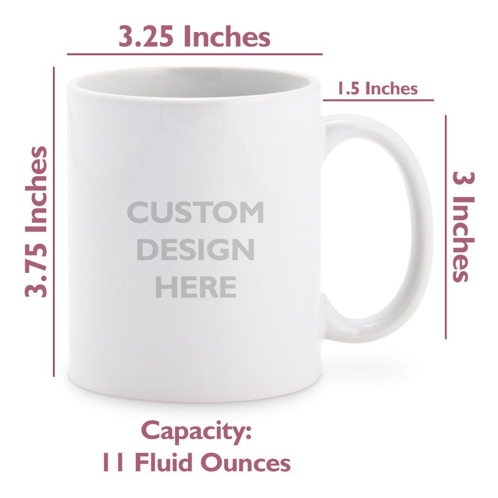 Trend Setters Original (Grad Student Fuel) White Ceramic Mug