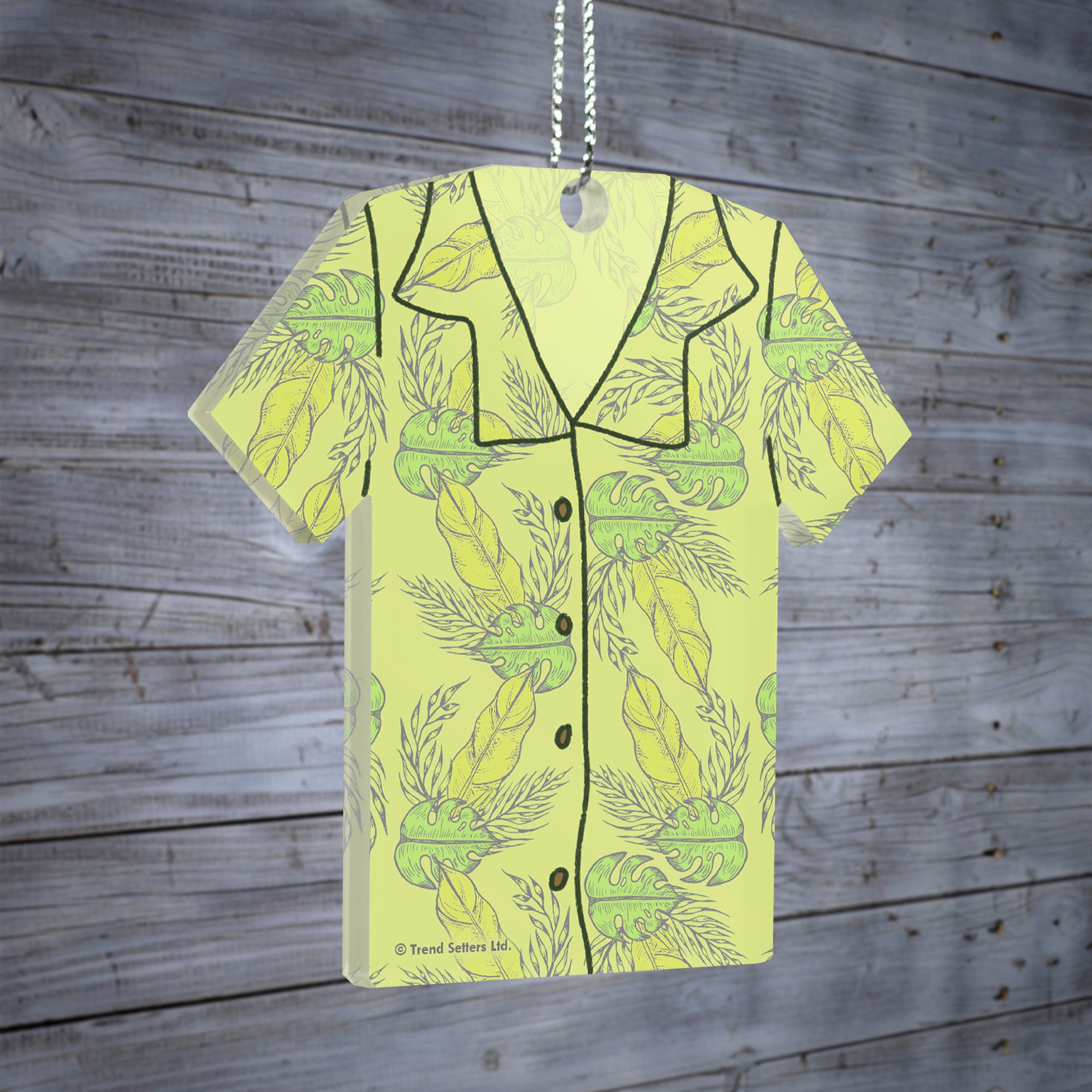 Vacation Collection (Hawaiian Shirt) Shaped Hanging Acrylic Print