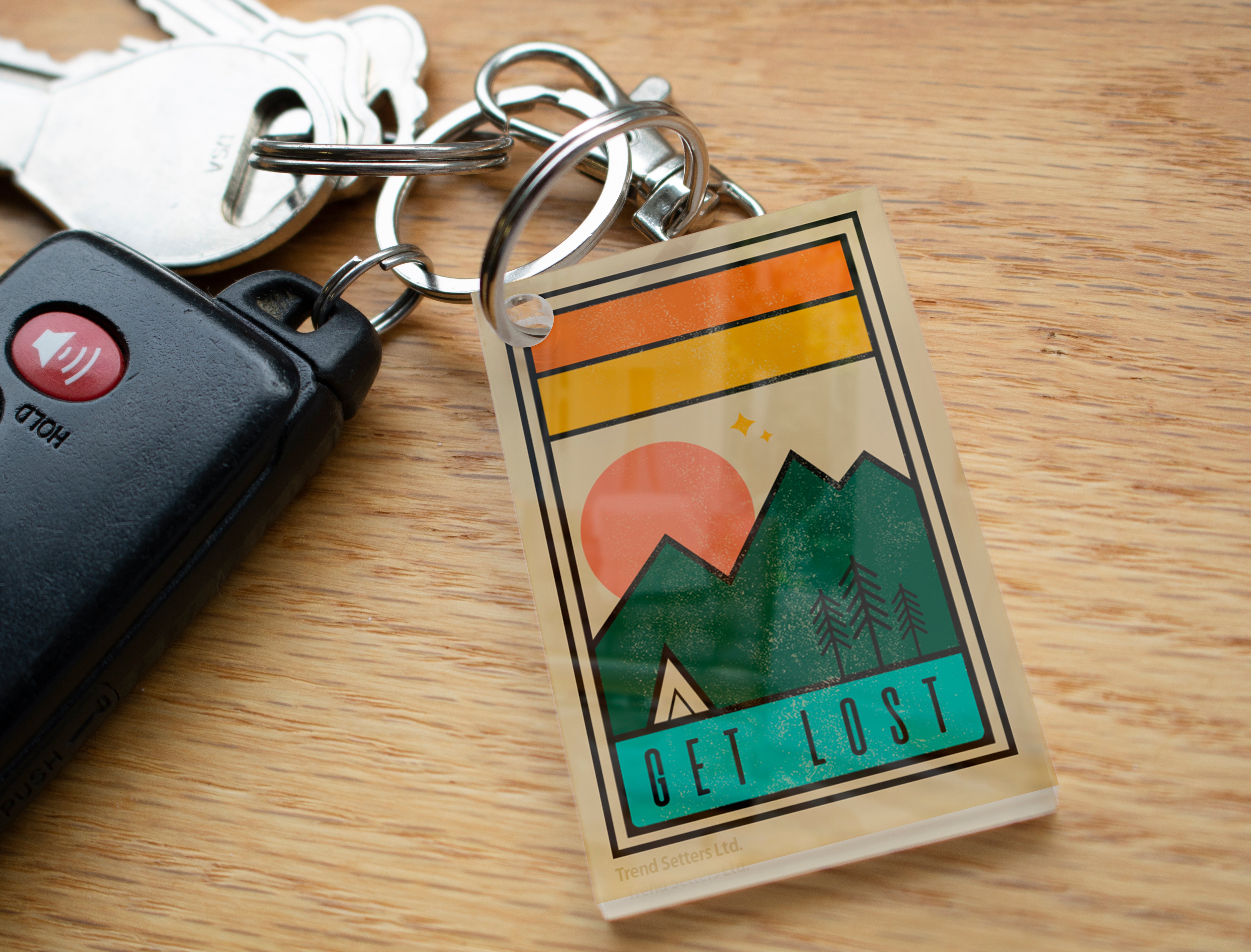 Trend Setters Original (Get Lost) Acrylic Keychain