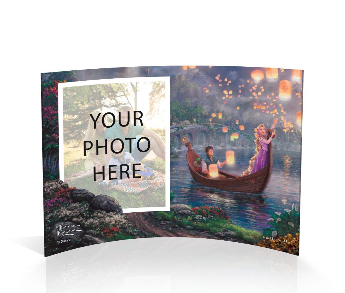 Disney (Tangled - Personalized) 7" x 5" Curved Acrylic Print