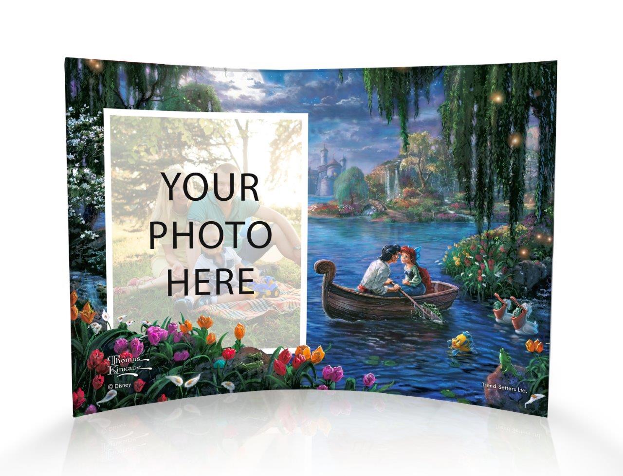 Disney (The Little Mermaid II - Personalized) 10" x 7" Curved Acrylic Print