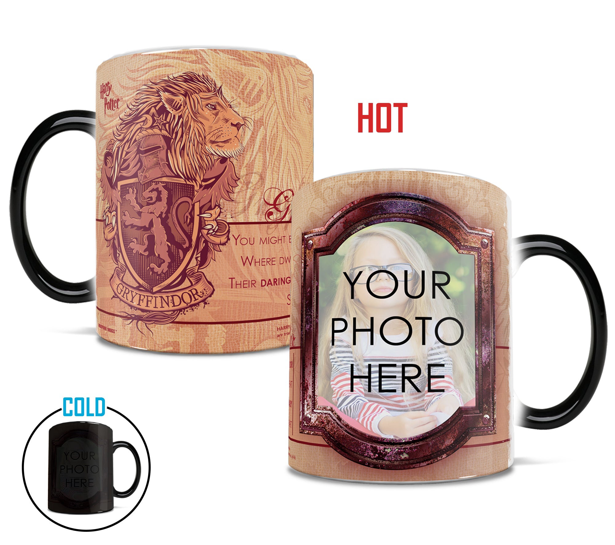 Harry Potter (Hogwarts House - Upload Your Image!) Morphing Mugs Heat-Sensitive Mug