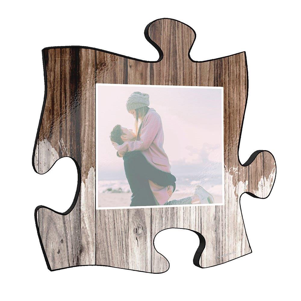 Family Collection (Every Family Has A Story - Upload) Puzzle Piece KNEXAGON™ Wood Print