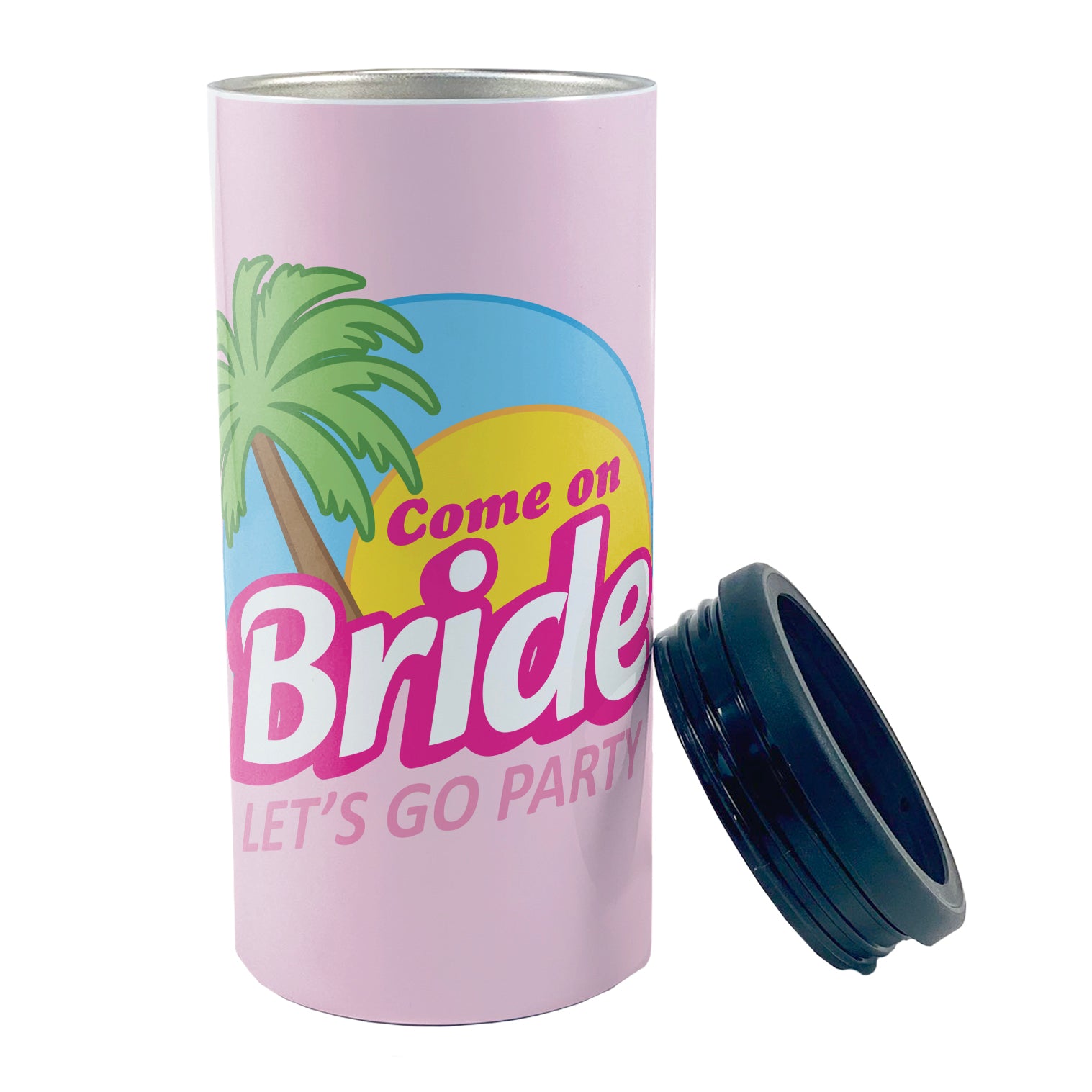 Bridal Collection (Come on Bride Let's Go Party) 12 oz Slim Can Cooler