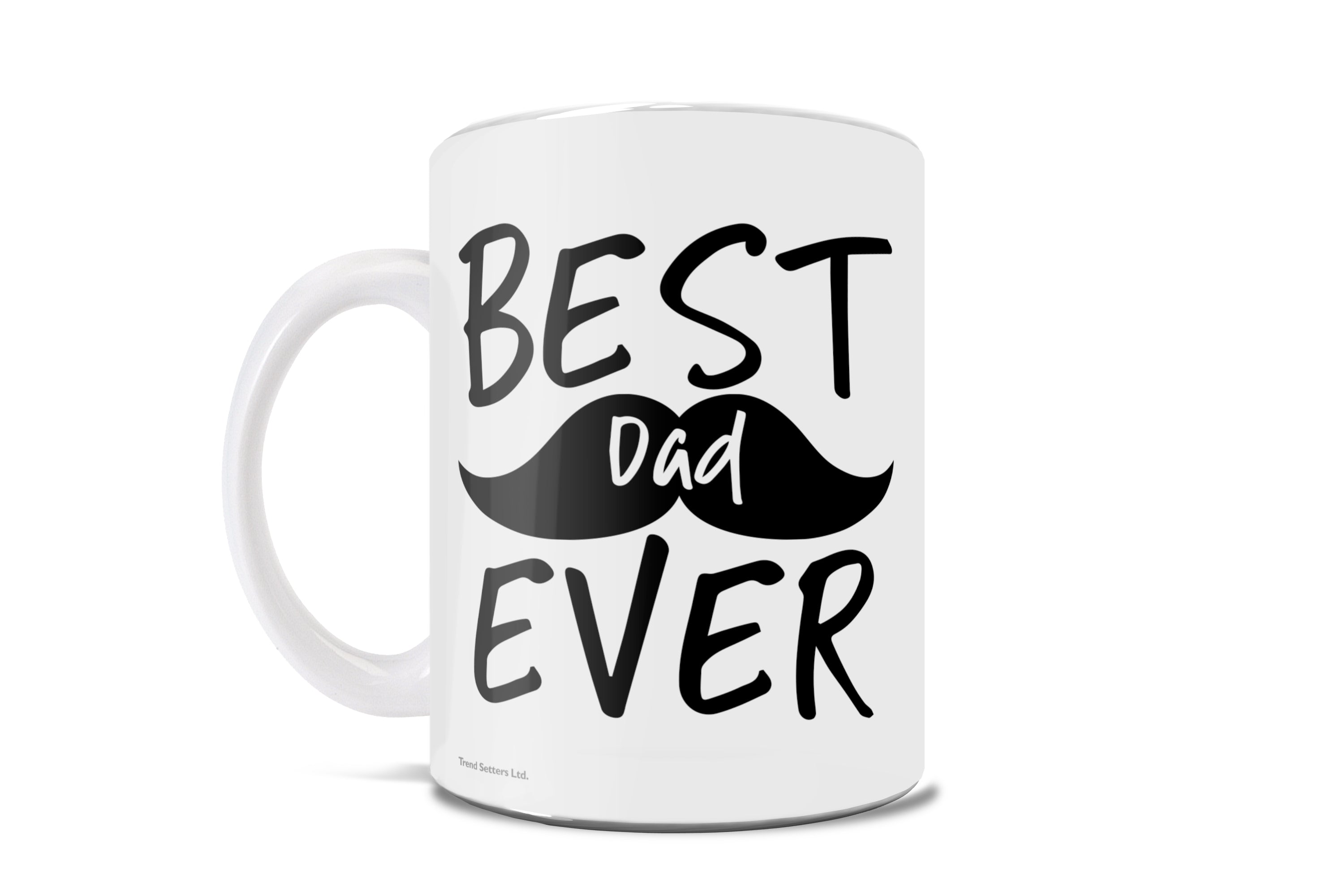 Parents Collection (Best Dad Ever) 11 oz White Ceramic Mug