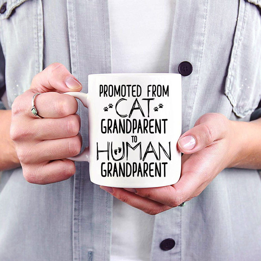 Family Collection (Cat Grandparent Promotion) 11 oz White Ceramic Mug