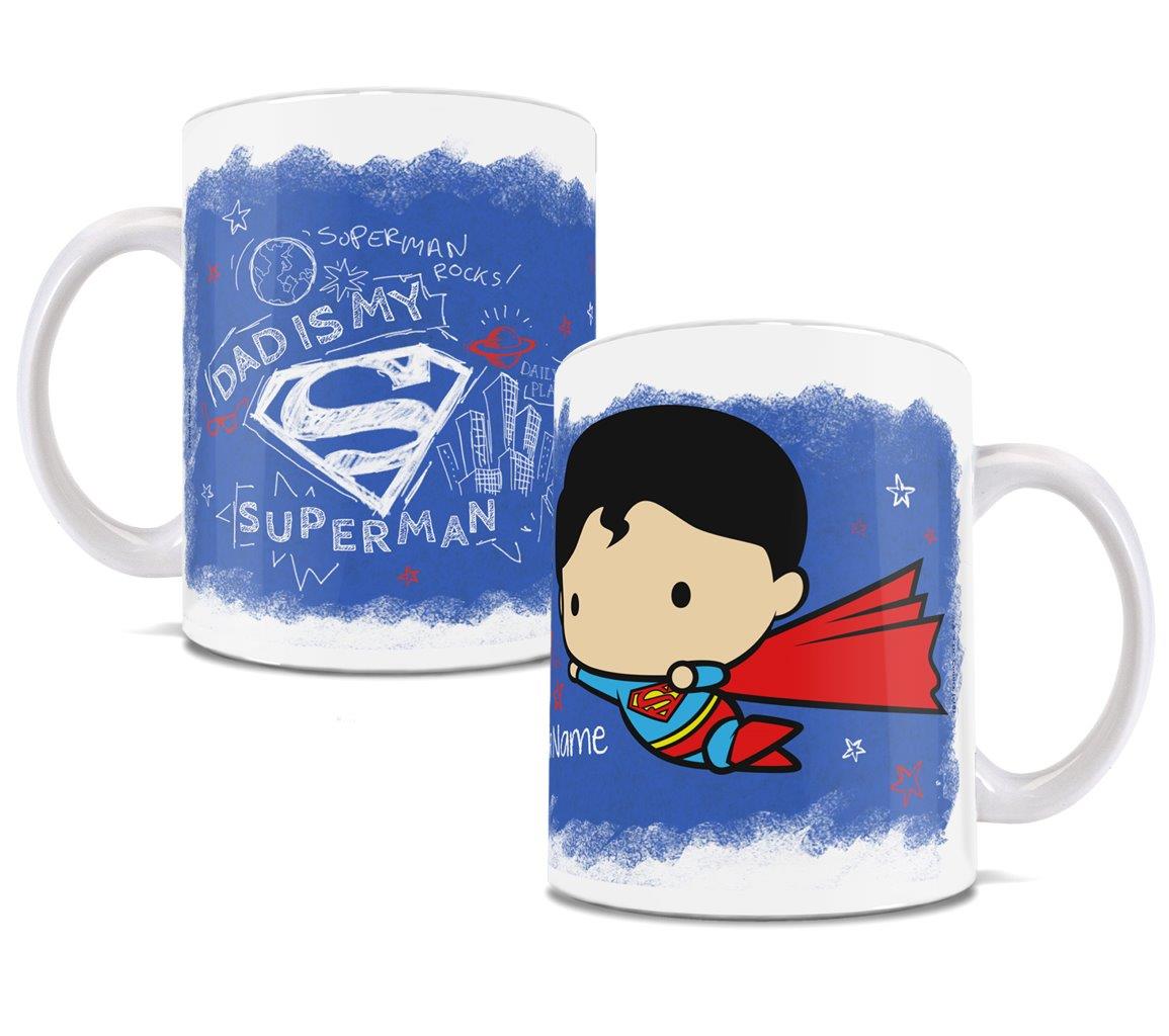 Father's Day Collection (SuperDad – Personalized) 11 oz White Ceramic Mug